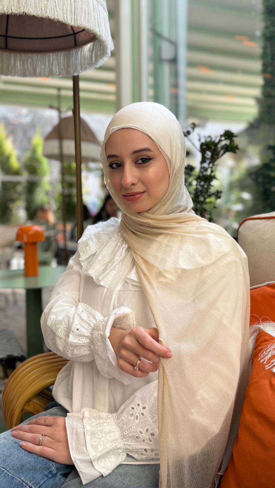 كشمير كويتي -Light Beige